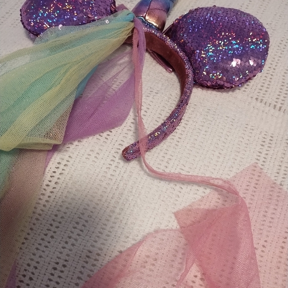 Set (2) Disney Sequined  Ears Head band for Adults - Picture 9 of 11